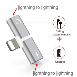 Music & Charging Splitted Adapter ( BUY 2 FREE 1, BUY 3 FREE 2 )